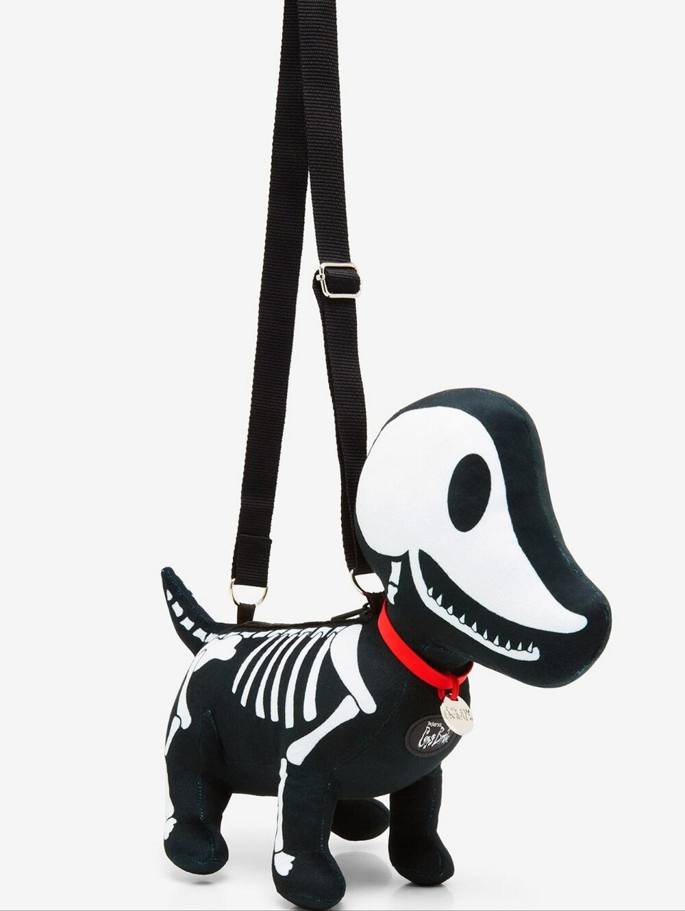 CORPSE BRIDE Scraps Dog Plush Crossbody Bag